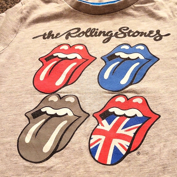 The Rolling Stones grey short sleeve tee shirt - Picture 3 of 3